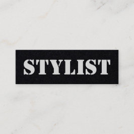Urban Stylist Dark Mini Visitenkarte
