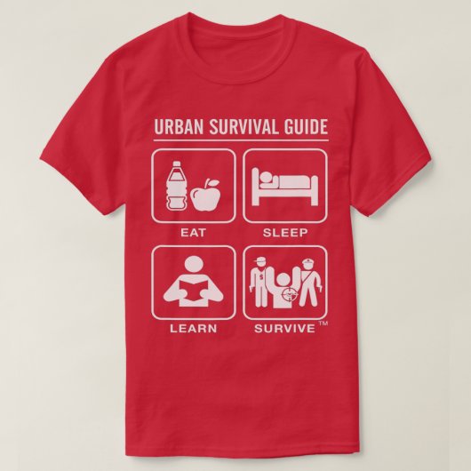 Urban Survival Guide Top  (Design vorne)