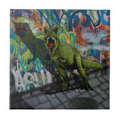 Urban T-Rex Fliese (Vorderseite)
