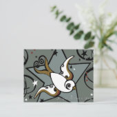 Urban Tattoo Swallow Bird Design Postkarte (Stehend Vorderseite)