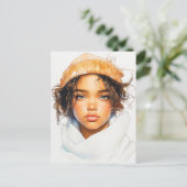 Urban Teen Postkarte (Stehend Vorderseite)