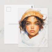 Urban Teen Postkarte (Vorne/Hinten)