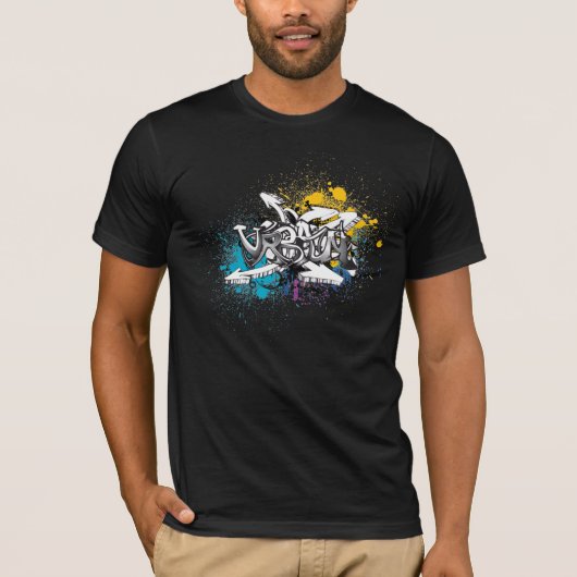 Urban Text T-Shirt (Vorderseite)