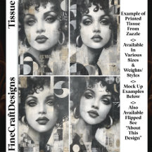 Urban Texture Modern Portraits DM4L Decoupage