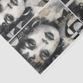 Urban Texture Modern Portraits DM4L Decoupage Seidenpapier (Ausschnitt)