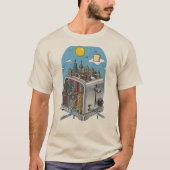 Urban Toast - Surreal City Toaster T - Shirt (Vorderseite)