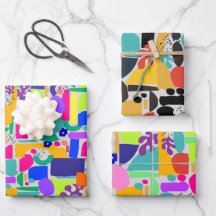 Urban Tropical Wrapping Paper