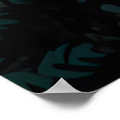 Urban Twilight Glow Poster (Ecke)