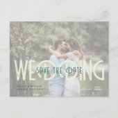 URBAN | Über einen Haushalt? Save the Date für Fot Postkarte (Vorderseite)