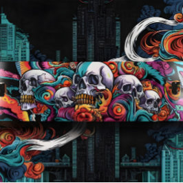 Urban Ukiyo-E Skateboard Deck | Dark Fantasy Stree