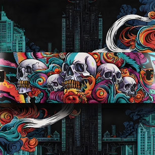 Urban Ukiyo-E Skateboard Deck   Dark Fantasy Stree