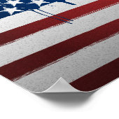 Urban USA Flag Poster (Ecke)