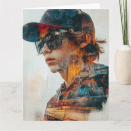 Urban Vibe Birthday Card Karte