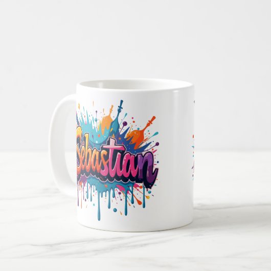 Urban Vibes Sebastian 1 Kaffeetasse (Vorderseite Links)
