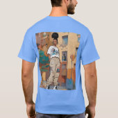 Urban Vibes: Street Art und Graffiti Collection T-Shirt (Rückseite)