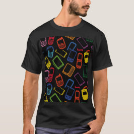 Urban Vibes T-Shirt-Strikende Telefonwerbung auf s T-Shirt