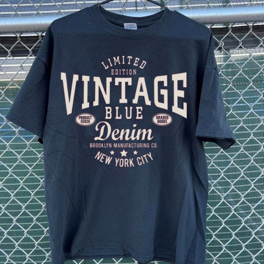 Urban Vintage Denim T-Shirt