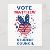 Urban Vote for Class President Flyer (Hinten)