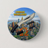 Urban Warlord Button (Vorderseite)