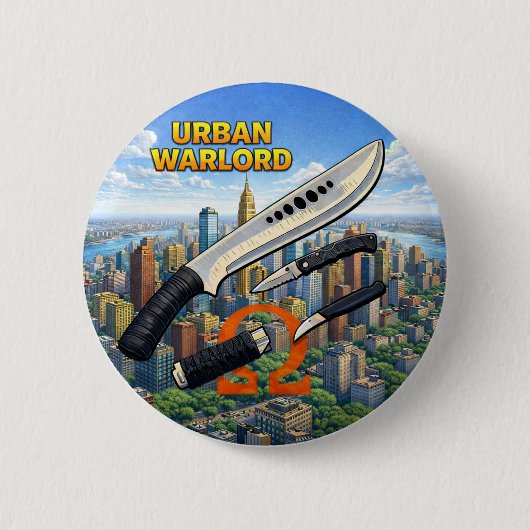 Urban Warlord-Taste Button (Vorderseite)