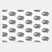 Urban Warrior Gorilla Wrapping Paper Sheets Geschenkpapier Set (Vorderseite 2)