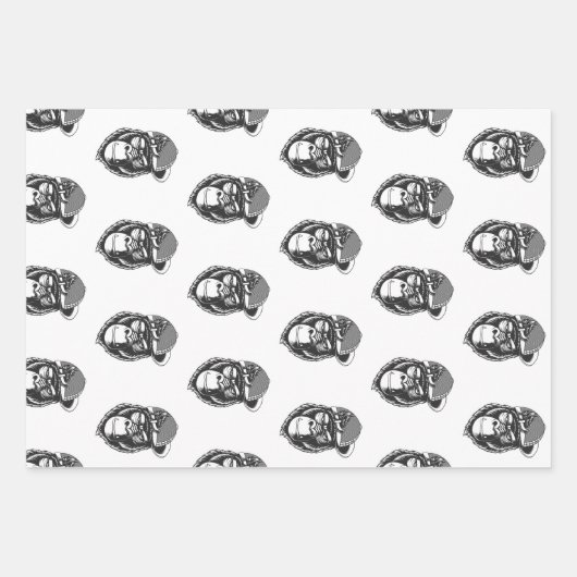 Urban Warrior Gorilla Wrapping Paper Sheets Geschenkpapier Set (Vorderseite 2)