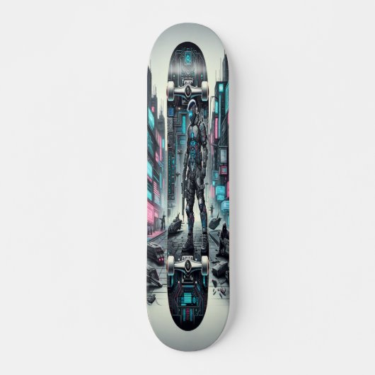 "Urban Warrior: High-Tech-Mercenary Skateboard (Vorne)