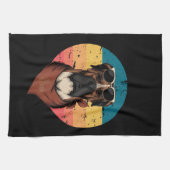 Urban Warrior Sunset Boxer Geschirrtuch (Horizontal)