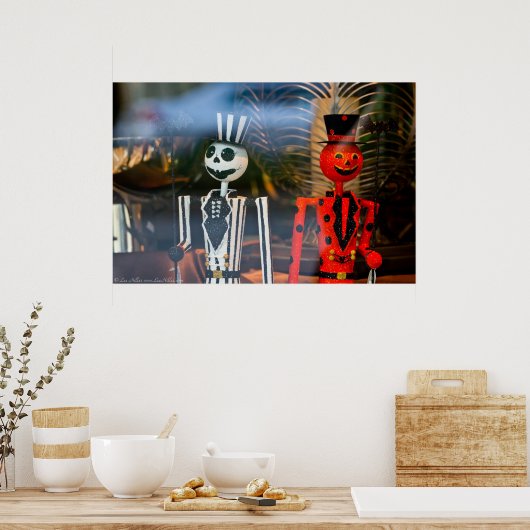 Urban Window Halloween "Jack" O-Lantern Poster (Küche)