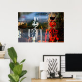 Urban Window Halloween "Jack" O-Lantern Poster (Heimbüro)