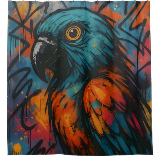 Urban Wingbeat -  Duschvorhang (Vorderseite)