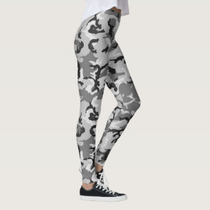 Urban Woodland Camouflage Militärmuster Leggings