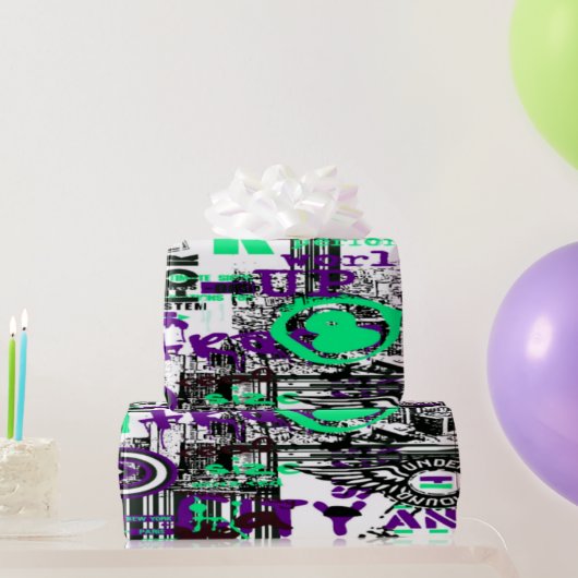 Urban Wrapping Paper Geschenkpapier (Partygeschenke)