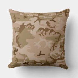 Urban Wüste Camouflage Throw Kissen