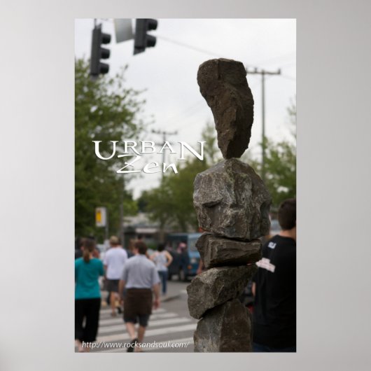 Urban Zen Poster (Vorne)