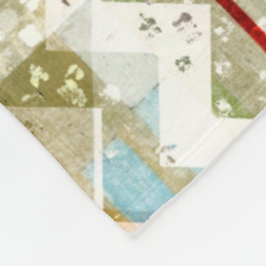 Urban Zickzack II Fleecedecke (Ecke)