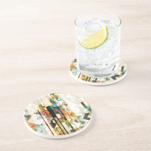 Urban Zickzack II Getränkeuntersetzer (Seite)