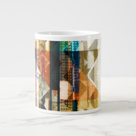 Urban Zickzack II Jumbo-Tasse (Vorderseite)