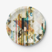 Urban Zickzack II Pappteller (Vorderseite)