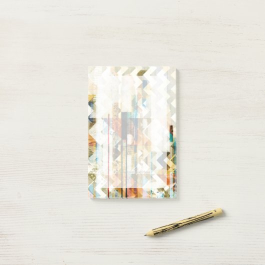 Urban Zickzack II Post-it Klebezettel (Auf Schreibtisch)