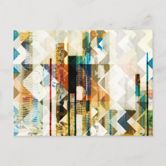 Urban Zickzack II Postkarte (Vorderseite)