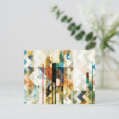 Urban Zickzack II Postkarte (Stehend Vorderseite)