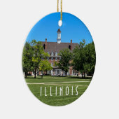 Urbana Champaign Illinois Keramik Ornament (Rechts)