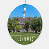 Urbana Champaign Illinois Keramik Ornament (Links)