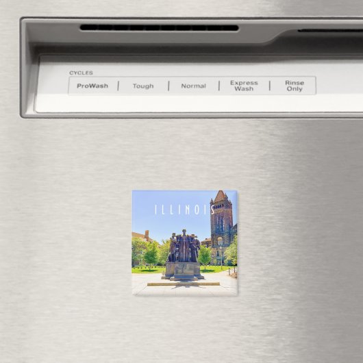 Urbana Champaign Illinois Magnet (In Situ (Geschirrspüler))