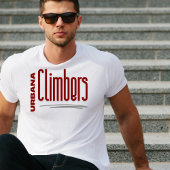 Urbana Climbers Grosses Texthemd T-Shirt