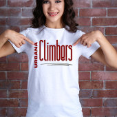 Urbana Climbers Grosses Texthemd T-Shirt