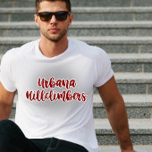 Urbana Hillclimbers Gray Blur Tshirt