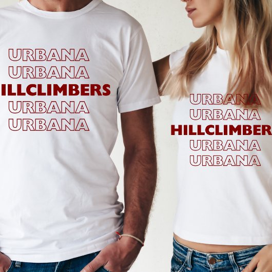 Urbana Hillclimbers Repeat TShirt