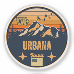 Urbana, Iowa Aufkleber